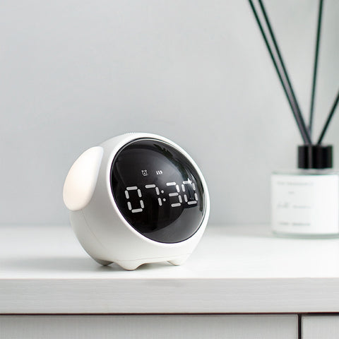 Réveil à expression, horloge électronique, veilleuse LED