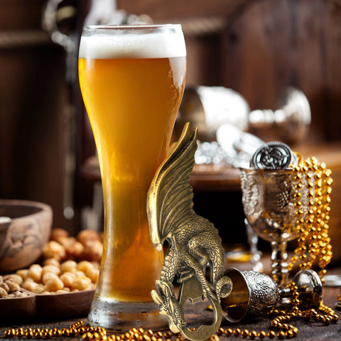Ouvre-bouteille de bière dinosaure en alliage de zinc électrolytique