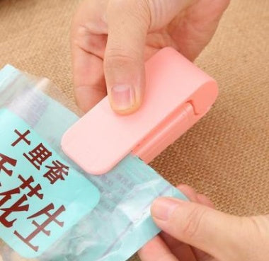 Clip alimentaire domestique mini-scelleuse portative pour sacs en plastique à collation