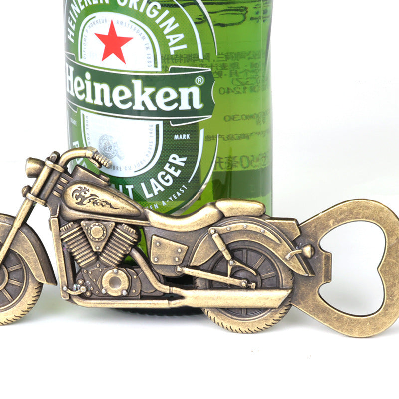 New Zinc Alloy Motorcycle Opener Retro