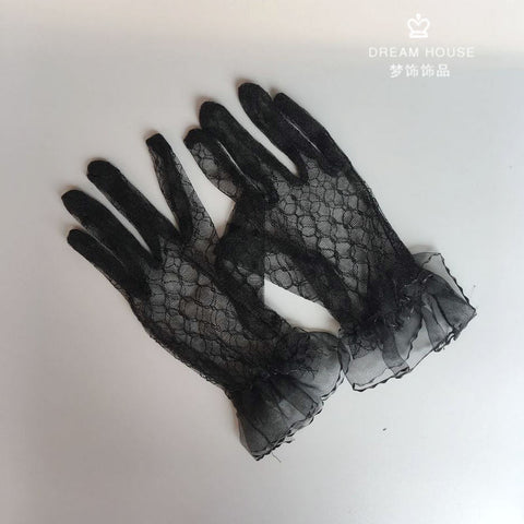 Gants de mariée en dentelle
