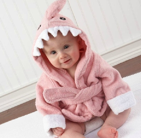 Serviettes de bain pour bébé en coton à capuche pour enfants, modèle animal de dessin animé mignon