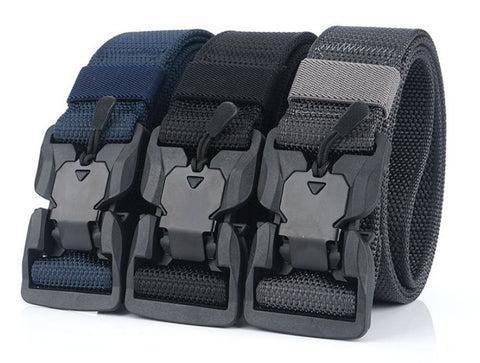Nouvelles Ceintures Tactiques de Combat pour Hommes Équipement Militaire Ceinture de Taille en Nylon à Boucle Métallique pour l'Entraînement de l'Armée Américaine Ceinture de Chasse Extérieure