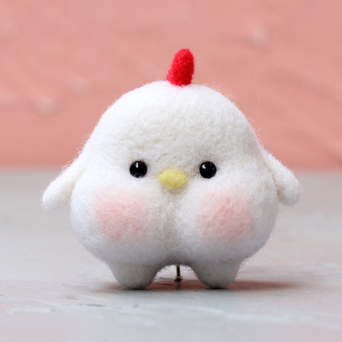 Kit de Matériel pour Fabriquer une Peluche en Feutre de Laine