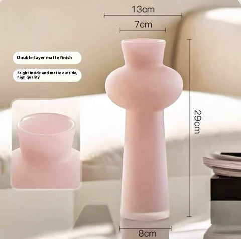 Vase en verre hydroponique élégant et romantique pour la maison