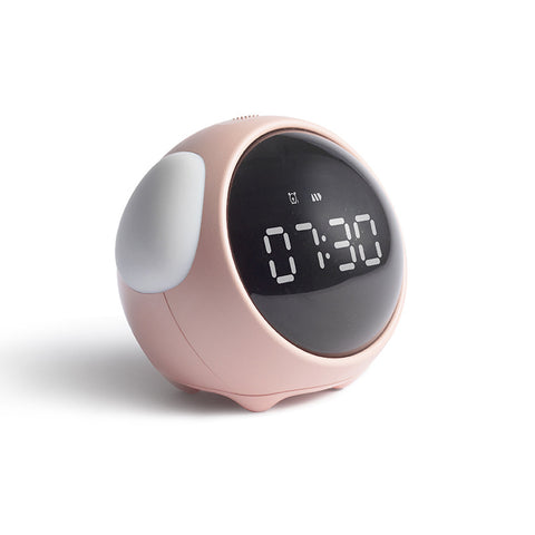 Réveil à expression, horloge électronique, veilleuse LED