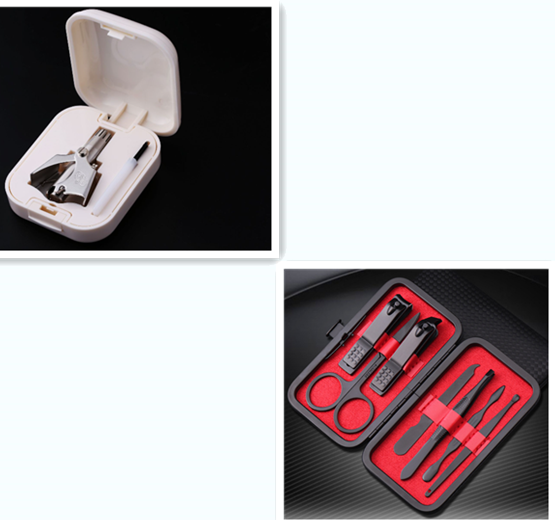 7 nail clippers Nail Manicure Set knife eyebrow set function Manicure Manicure Kit - Fashionner