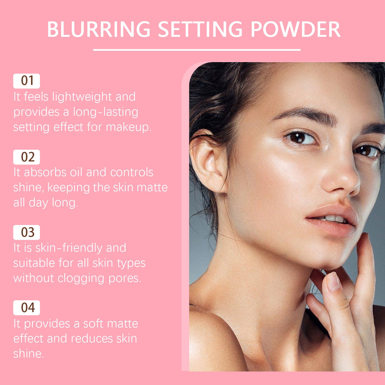 Makeup Powder Light Delicate And Breathable