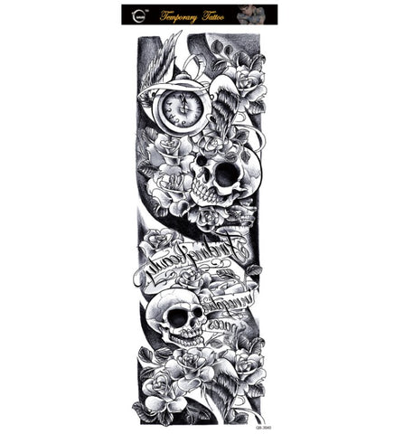 Buy Original Big Picture Full Arm Waterproof Tattoo Sticker online at Fashionner.