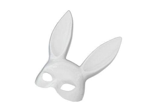 Fashion Black Rabbit Ear Half Face Mask