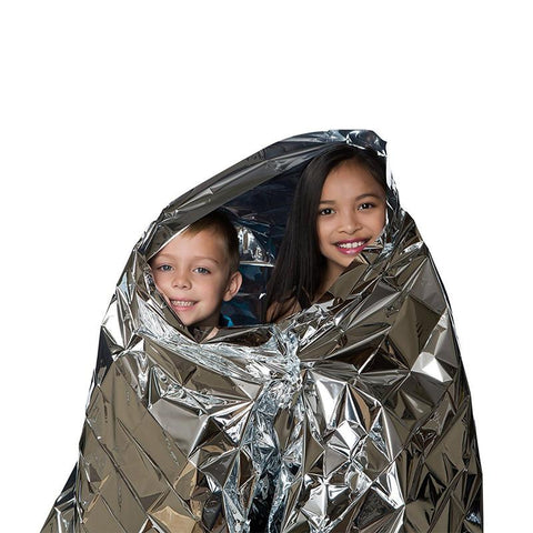Couverture de survie d'urgence pour hypothermie du corps humain en extérieur