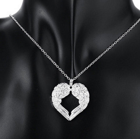 Angel wings necklace