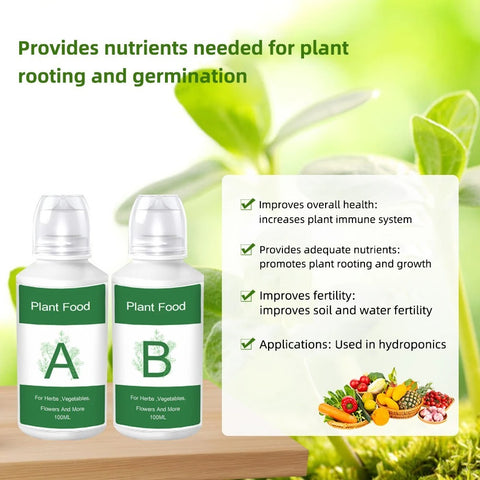 Solution nutritive hydroponique pour culture sans sol de particules solides de type AB