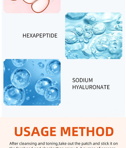 Masque Instantané au Collagène Hydrolysé Solution Nano Instantanée