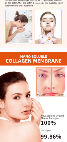 Masque Instantané au Collagène Hydrolysé Solution Nano Instantanée