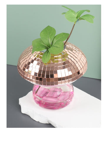 Verre, qualité supérieure, transparent, hydroponique, fleur, décoration de salon