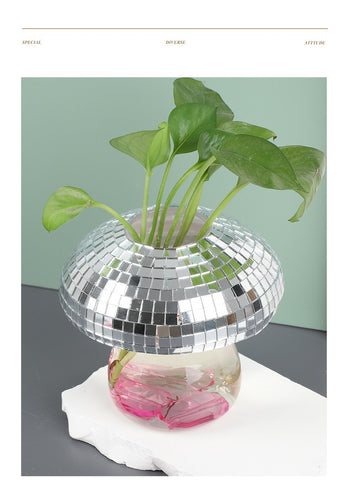 Verre, qualité supérieure, transparent, hydroponique, fleur, décoration de salon