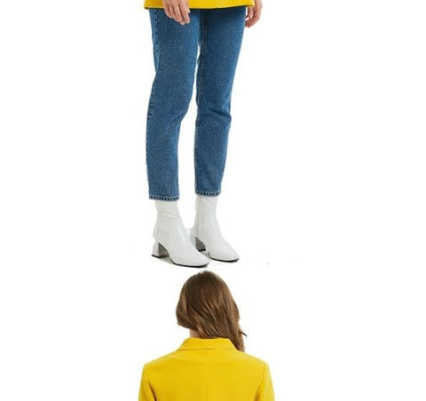 Blazer tailleur pour femmes Manteau long de bureau