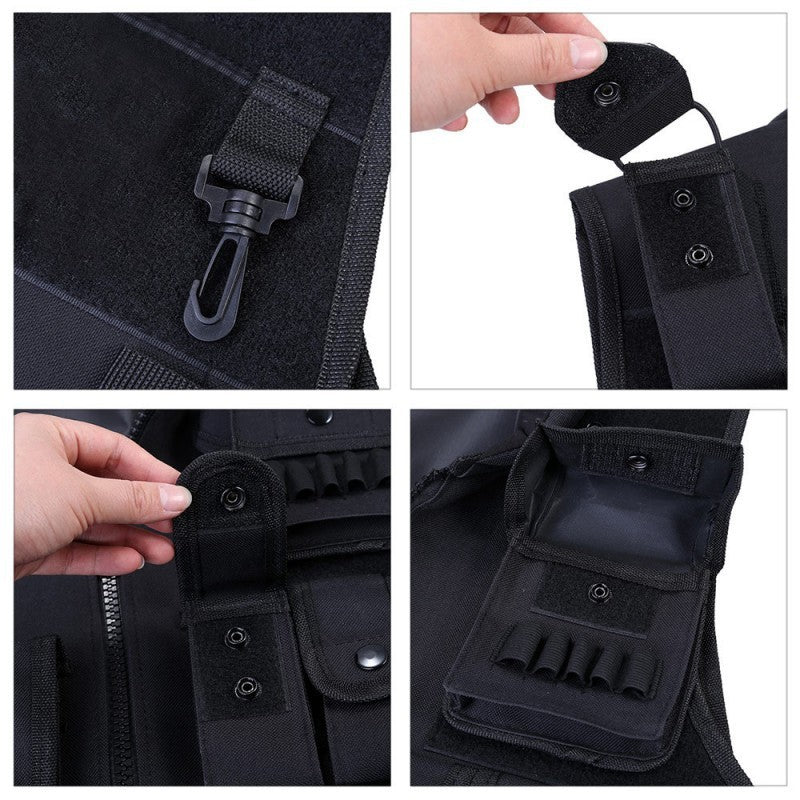 Protective vests for training - Tactical Vests Chest Rigs Protector for Outdoor Hunting Shooting