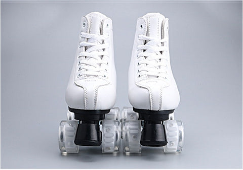 Patins à roulettes doubles pour hommes et femmes
