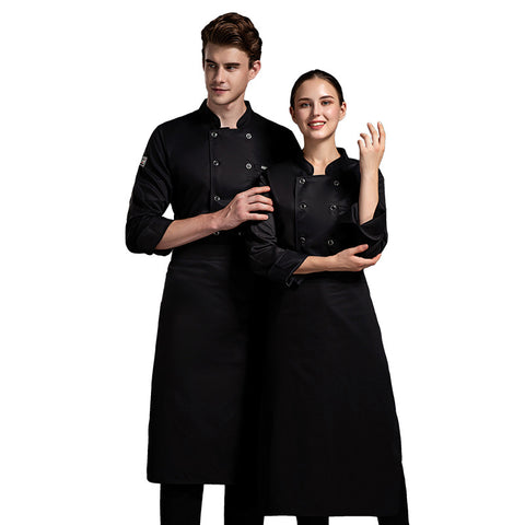 French Restaurant Steakhouse Chef's Uniform Long Sleeve