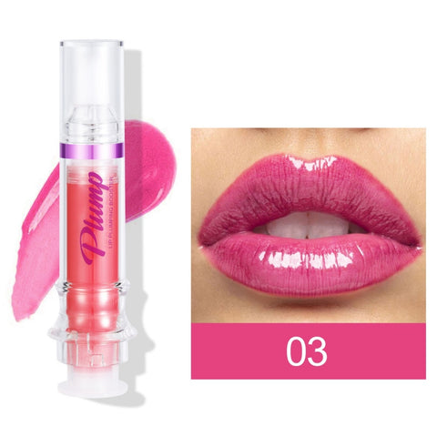 Nouveau Tube Rouge à Lèvres Riche Couleur Lèvre Légèrement Épicé Miel à Lèvres Miroir à Lèvres Brillant à Lèvres Miroir Liquide Rouge à Lèvres