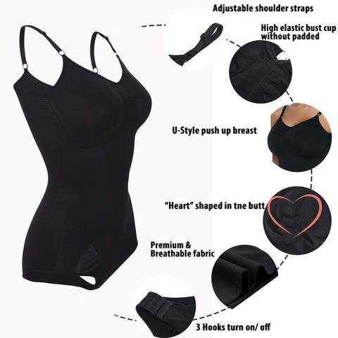 Buy Women Bodysuit Waist Trainer Tummy Shaper Shapewear Girdle , Tummy Tucker For Women online at Fashionner.