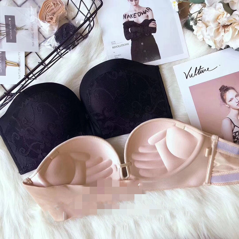 Buy Strapless Bra Non-slip Invisible Underwear online at Fashionner.