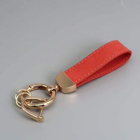 Porte-clés anti-perte en daim pour voiture