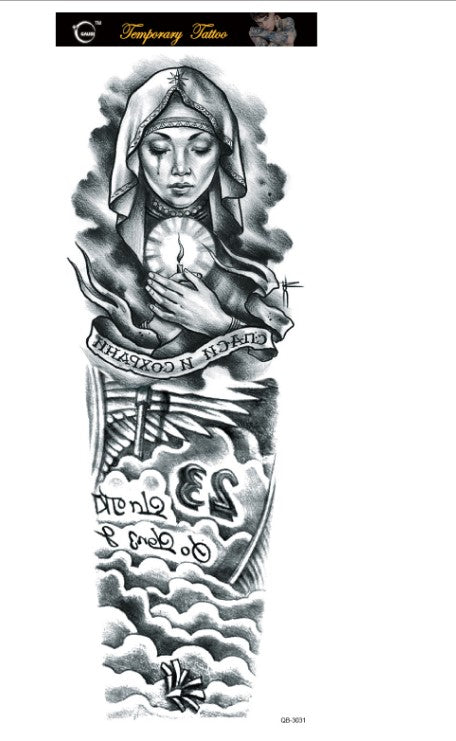 Buy Original Big Picture Full Arm Waterproof Tattoo Sticker online at Fashionner.