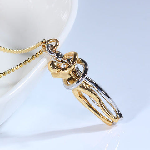 Buy S925 Sterling Silver Villain Hug Necklace online at Fashionner.