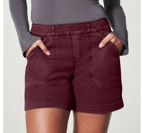 Combinaison Taille Haute Femme Pantalon Décontracté Coton et Lin Fin Coupe Trapèze