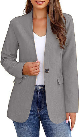 Blazer cintré de travail chic