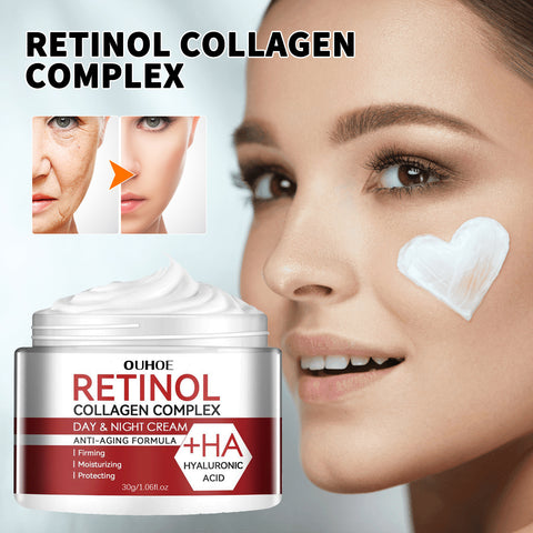 Crème hydratante visage au rétinol