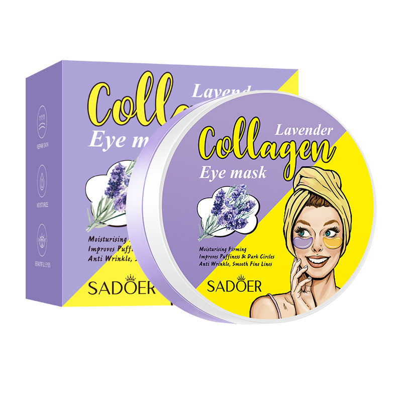 Lavender Collagen Hydrating And Firming Eye Mask