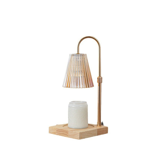 New adjustable timed wax melting lamp with dual purpose lighting function, simple and smokeless  aromatherapy  Candle Warmer Lamp - Fashionner
