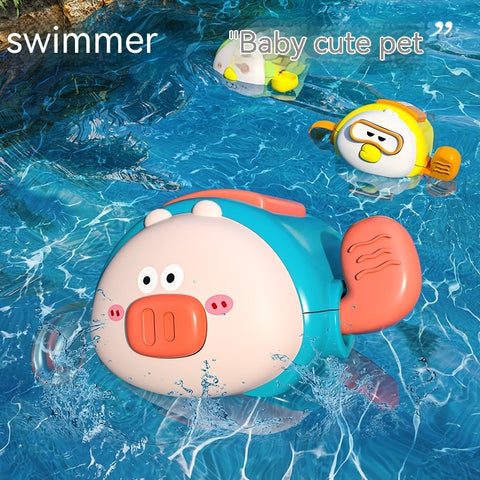 Jouets de bain pour enfants, jouets de bain à remonter, dessin animé