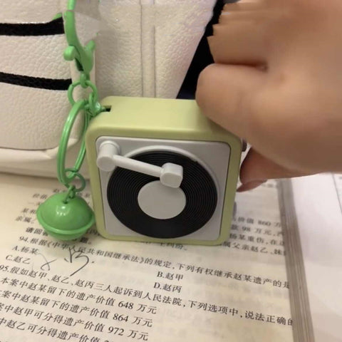 Mini Enregistreur Porte-clés Créatif Chantant Pendentif