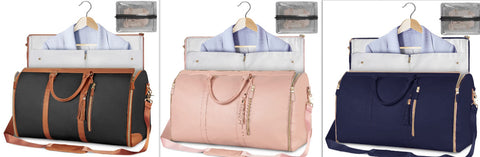 Sac de voyage polochon grande capacité, sac à main pour femme, sac à costume pliable, sacs fourre-tout étanches pour vêtements