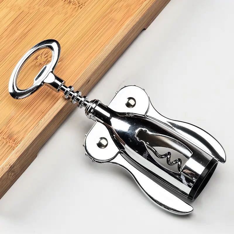 Zinc alloy multifunctional wine bottle opener