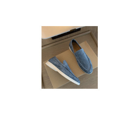 Mocassins Homme Été Décontracté Givré Chaussures Plates Chaussures de Conduite à Enfiler