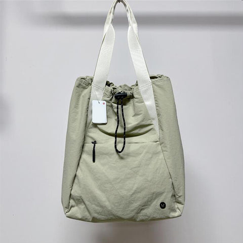Sac à dos étanche avec cordon de serrage, sac à dos de sport, de fitness ou de yoga tendance pour femme, sac à bandoulière, sac de rangement pour le quotidien