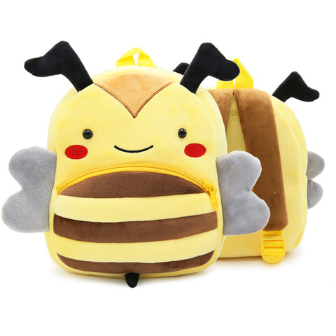 Sacs à dos en peluche mignons, cartables de maternelle de dessin animé, sacs de jouets d'animaux pour enfants