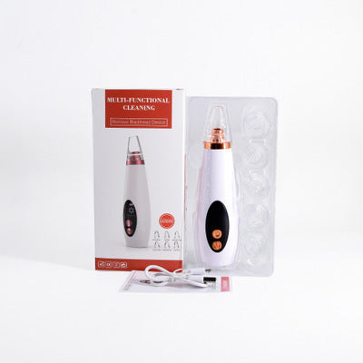 Nettoyant de pores et de points noirs, aspirateur de points noirs, nettoyant nasal, extracteur de points noirs et d'acné, bouton d'aspiration facial, outil de beauté pour les soins de la peau