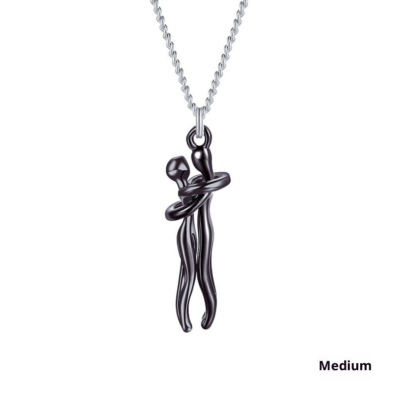 Buy Embrace Emotional Expression Collarbone Pendant Necklace online at Fashionner.