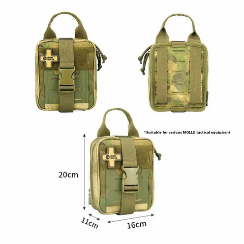 Trousse de premiers secours tactique SE Trousse d'urgence extérieure Trousse de survie extérieure