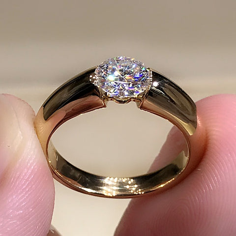 Bague de couple arc tendance pour femme