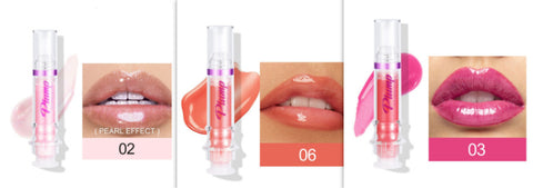 Nouveau Tube Rouge à Lèvres Riche Couleur Lèvre Légèrement Épicé Miel à Lèvres Miroir à Lèvres Brillant à Lèvres Miroir Liquide Rouge à Lèvres