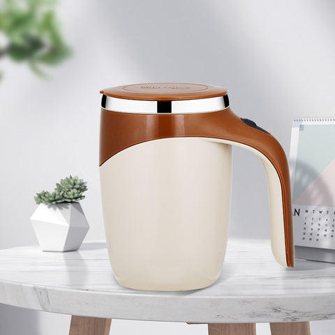 Tasse à café mélangeuse automatique, modèle rechargeable, tasse à agitation électrique de grande valeur, tasse à eau magnétique rotative paresseuse pour milk-shake