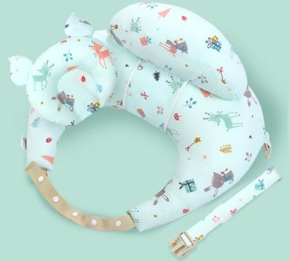 Coussins d'allaitement Bébé Maternité Multifonction Réglable Nourrisson Nouveau-né Couverture Lavable Superposée